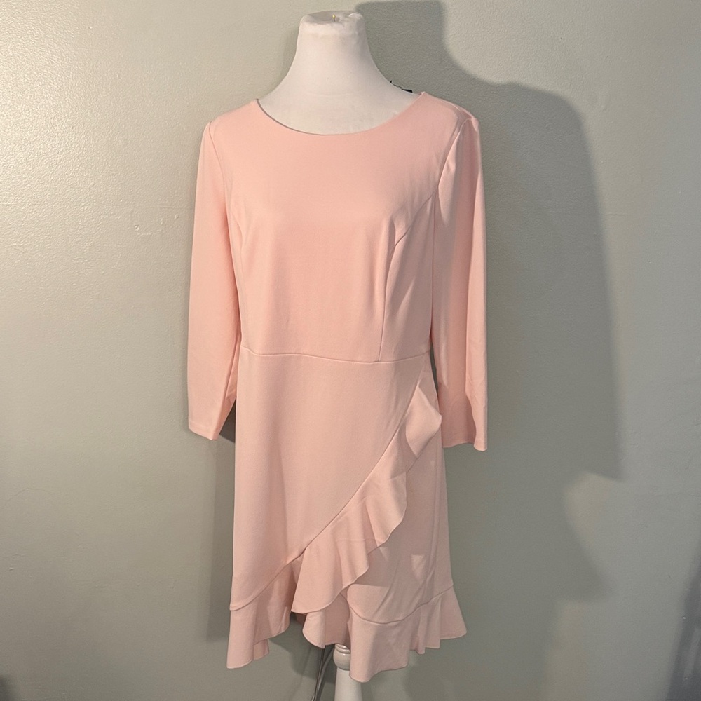 Tommy Hilfiger Light Pink Long Sleeve Dress